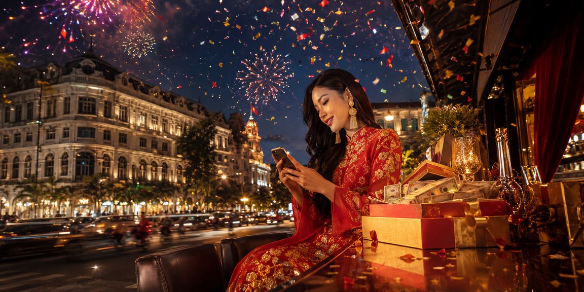 Không khí lễ hội VIP và bonus tại Hồ Chí Minh